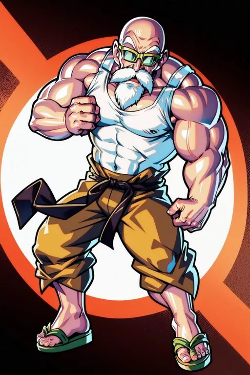 Roshi/Muten Rōshi/武天老師 - AIEasyPic